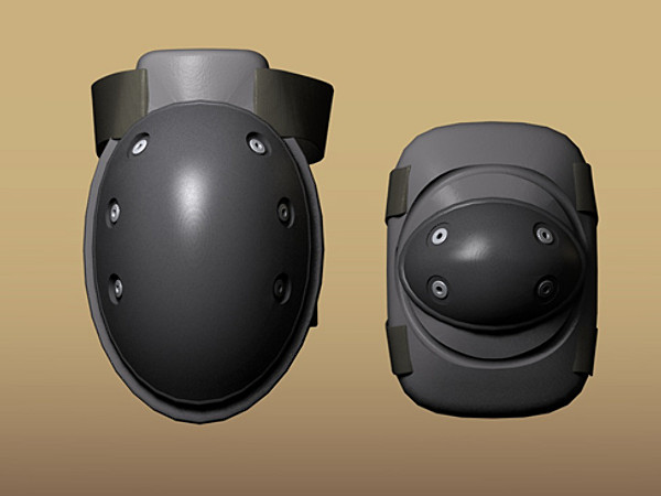 3d knee elbow pad - Knee & Elbow Pad by chukou